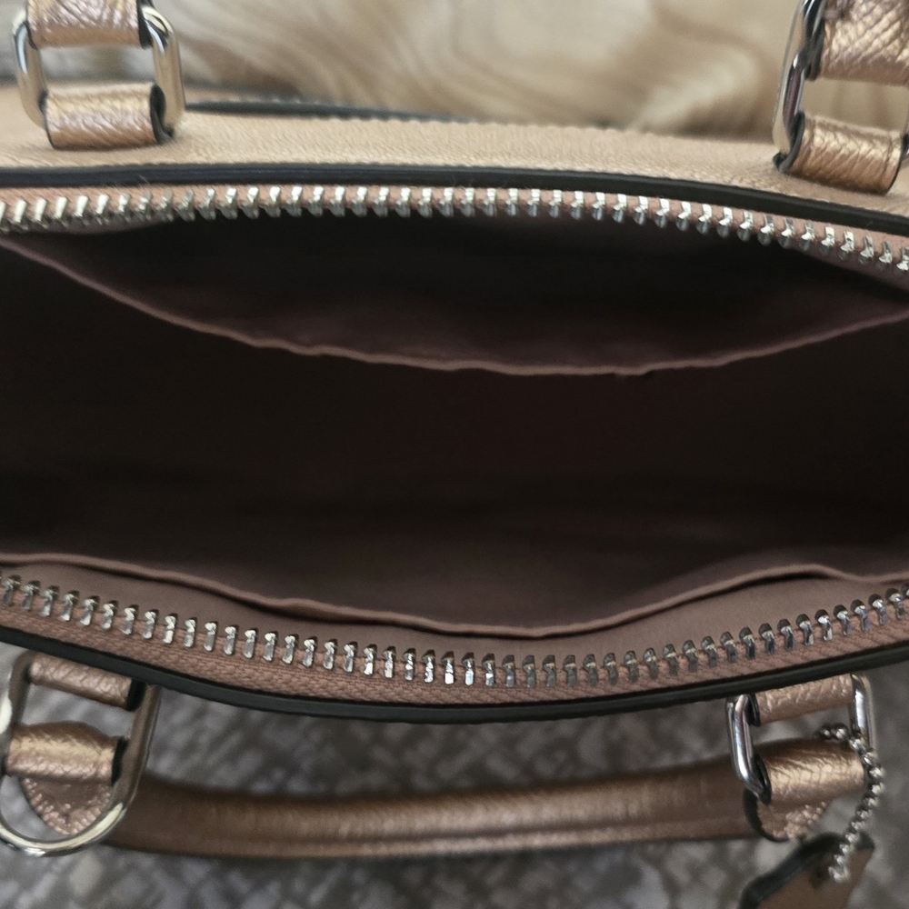 Coach Sierra Satchel Rose Gold F29170 Clean! - Picture 8 of 10
